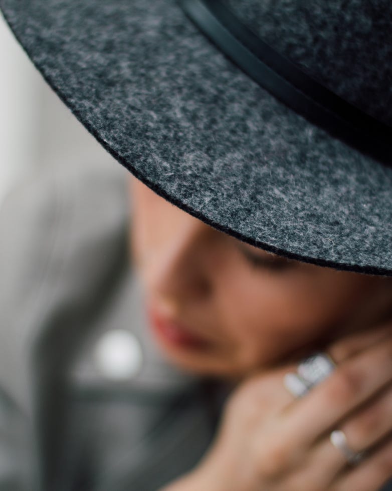 Garments Photography women wearing hat